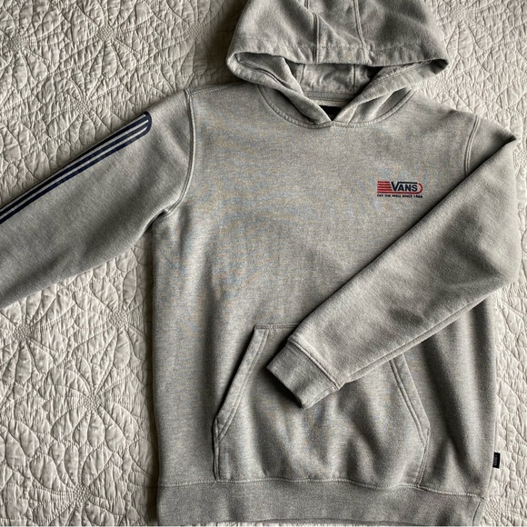 Vans Grey Sweatshirt [Youth] - Picture 2 of 5